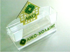 пластикові підставки з друкованим логотипом